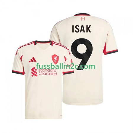 Fußballtrikots Liverpool ISAK 9 Auswärts Trikotsatz 2025-2026